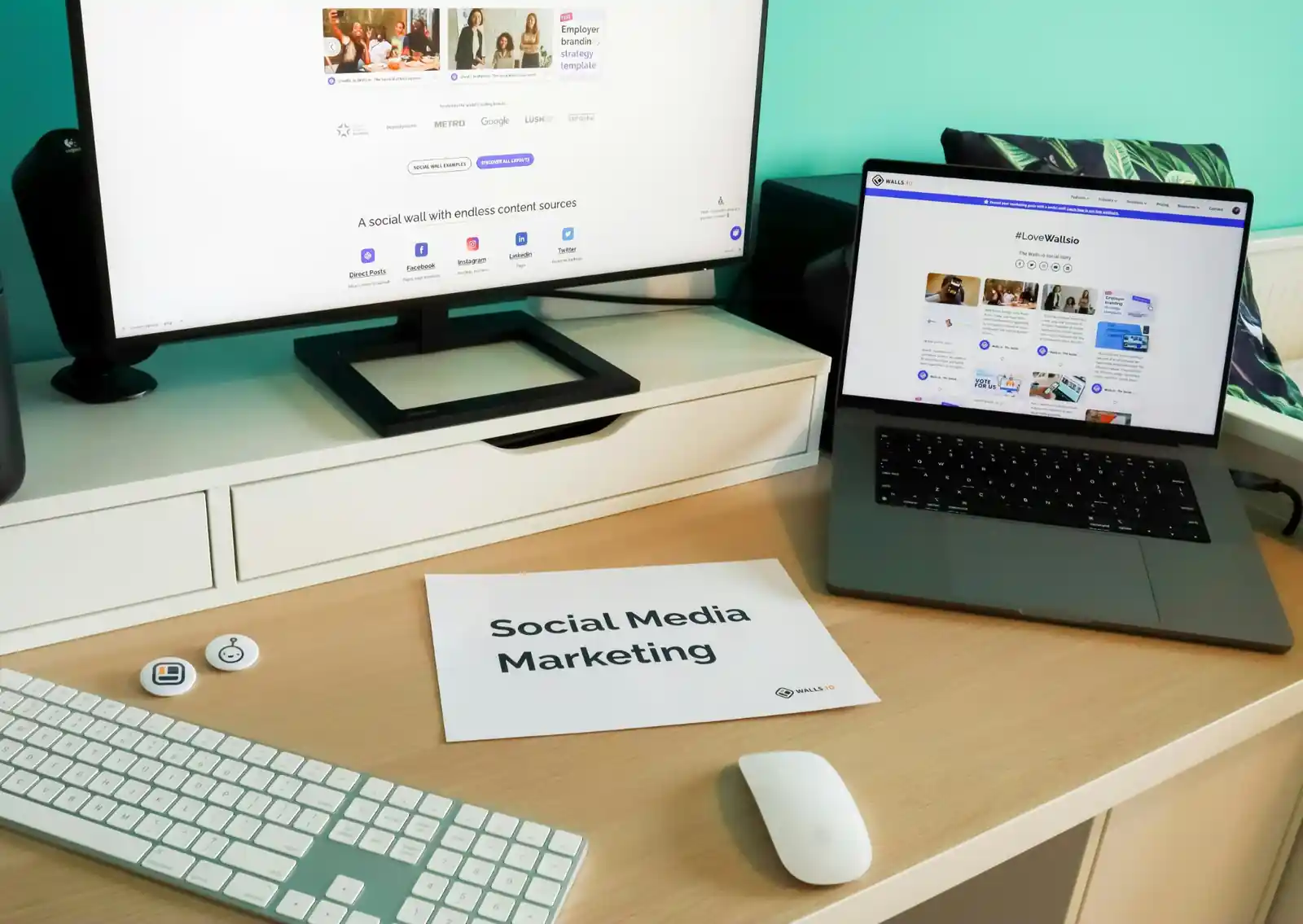 Social Media Mark Handling